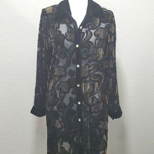 VINTAGE Tunic, Clothes Contact, size 12 NWOT